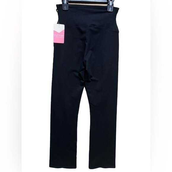 Yummie JODI BLACK SLIM STRETCH BOOTCUT SHAPING LEGGING Size Small Black nwt - Picture 9 of 15